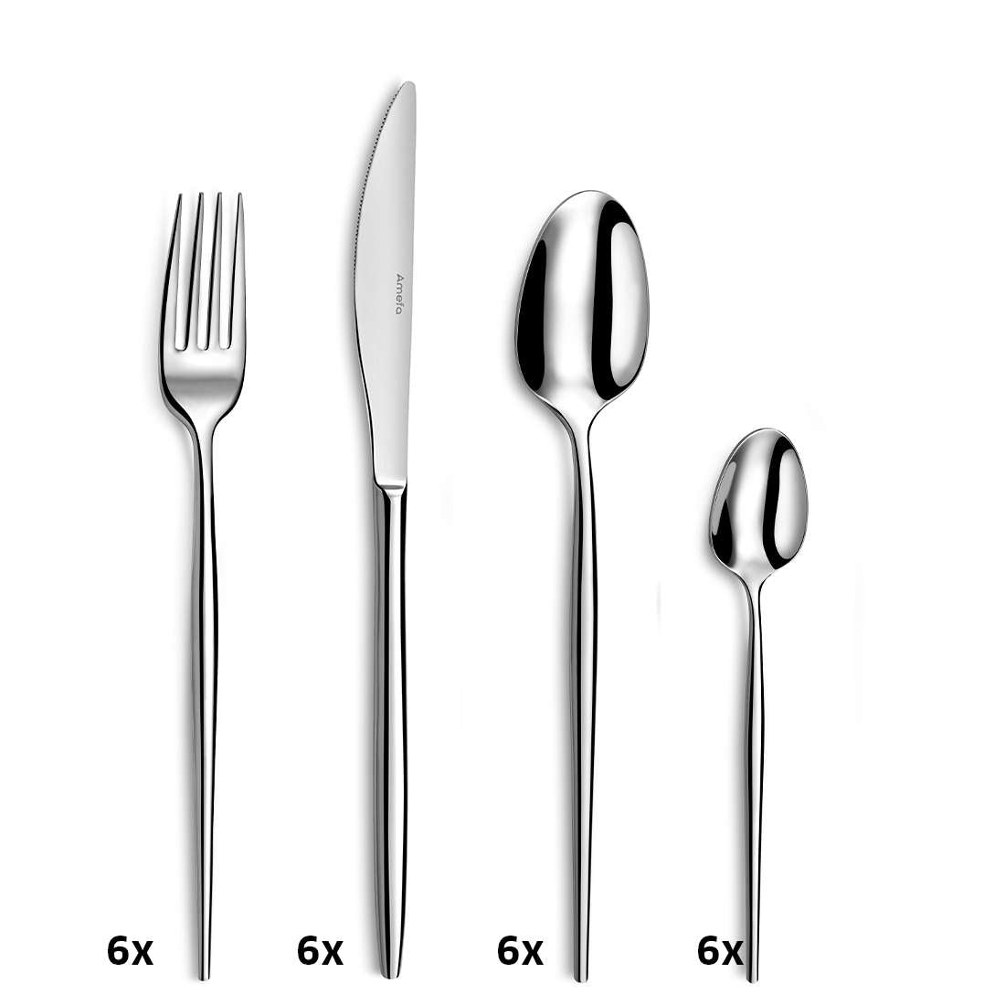 SOPRANO cutlery set 24-piece