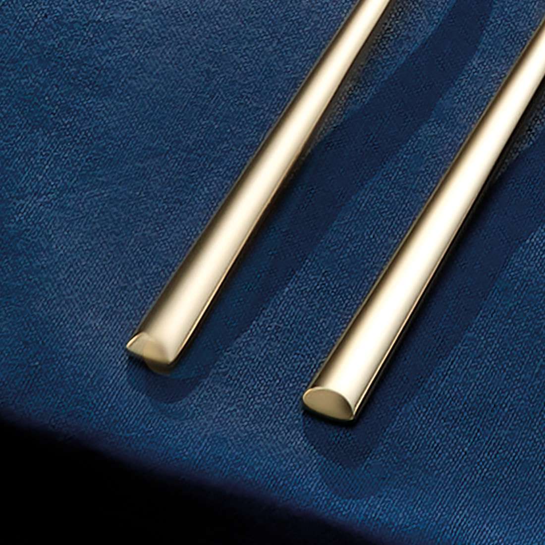 METROPOLE cutlery set 24-piece PVD champagne