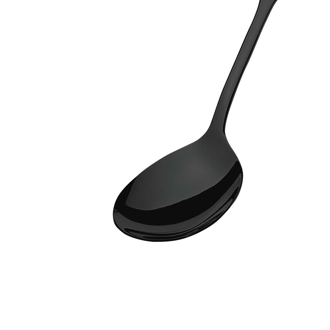 BUFFET salad spoon small PVD black