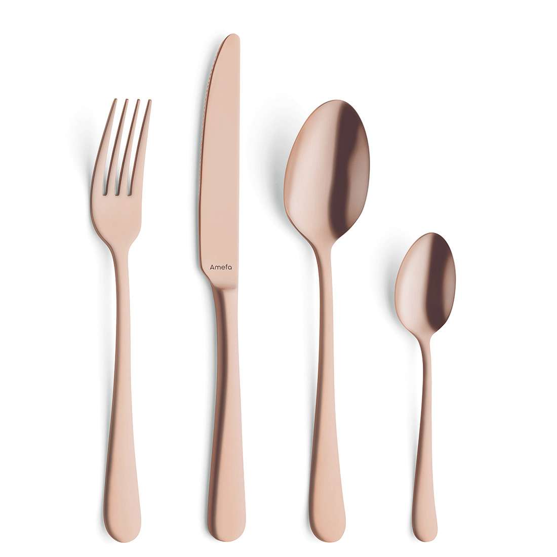AUSTIN cutlery set 16-piece PVD copper