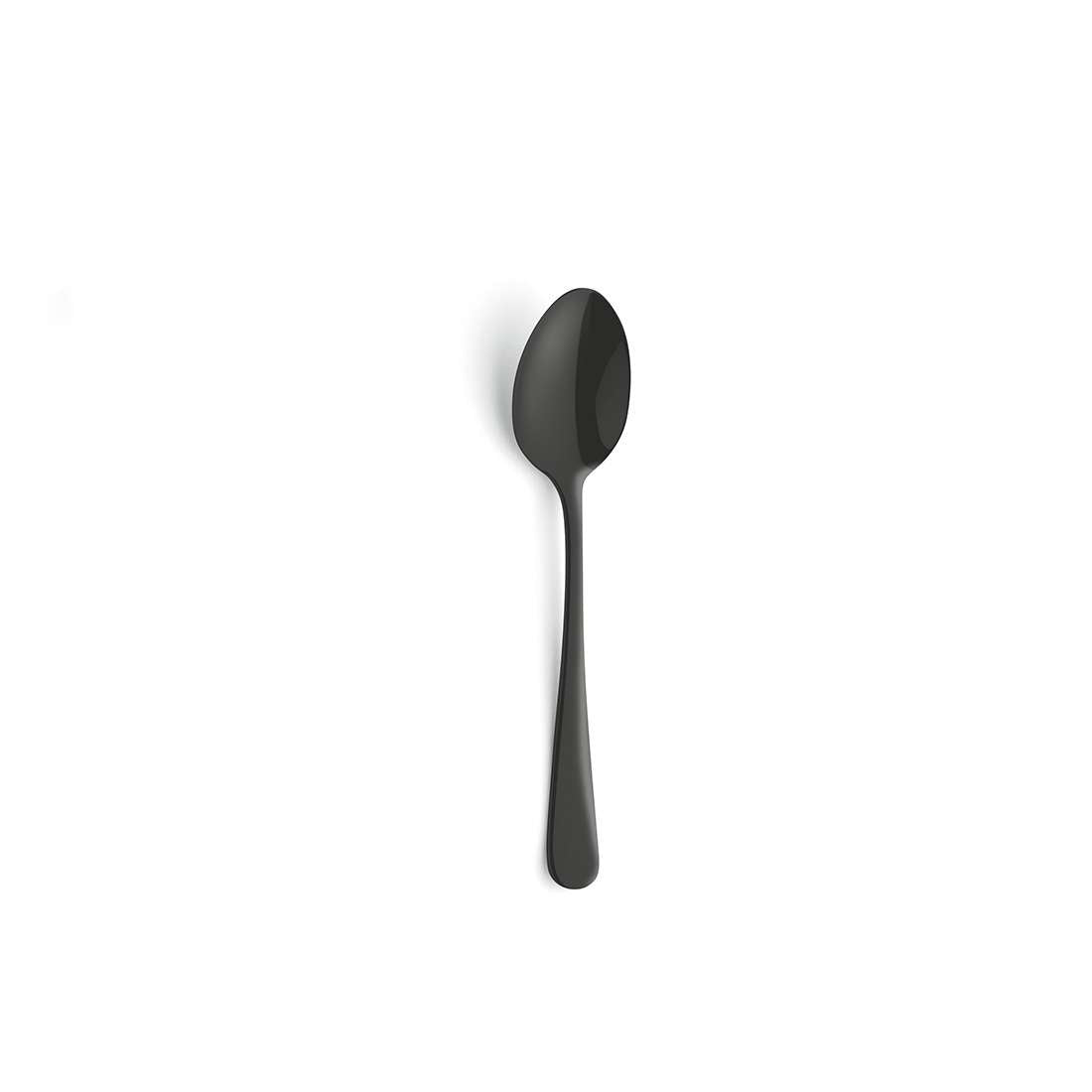 AUSTIN mocha/espresso spoon set, 6 pieces, PVD black