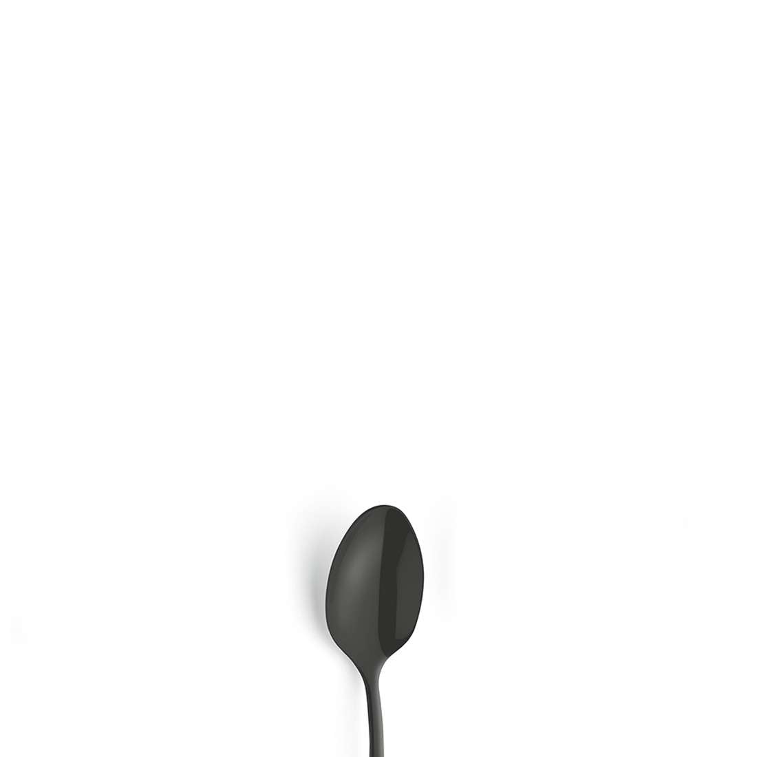 AUSTIN long drink/latte macchiato spoon set, 6 pieces, PVD black