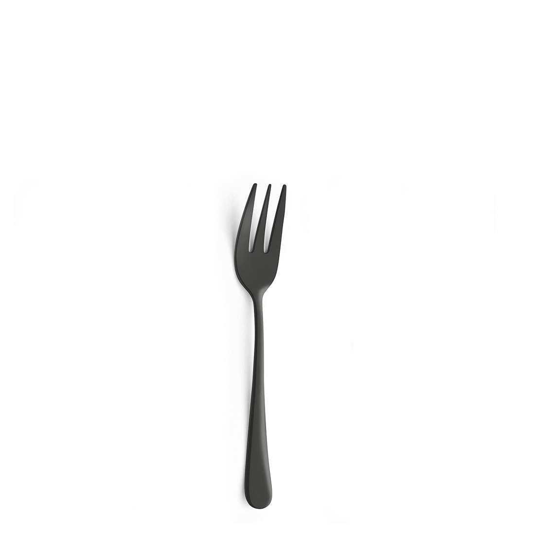 AUSTIN cake fork set 6-piece PVD black