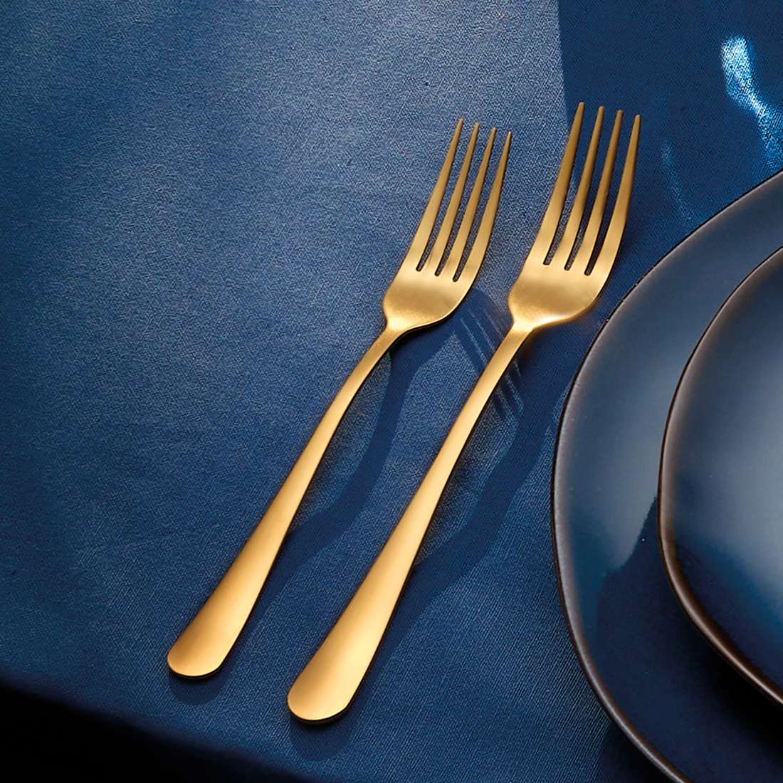AUSTIN cake fork set 6-piece PVD gold