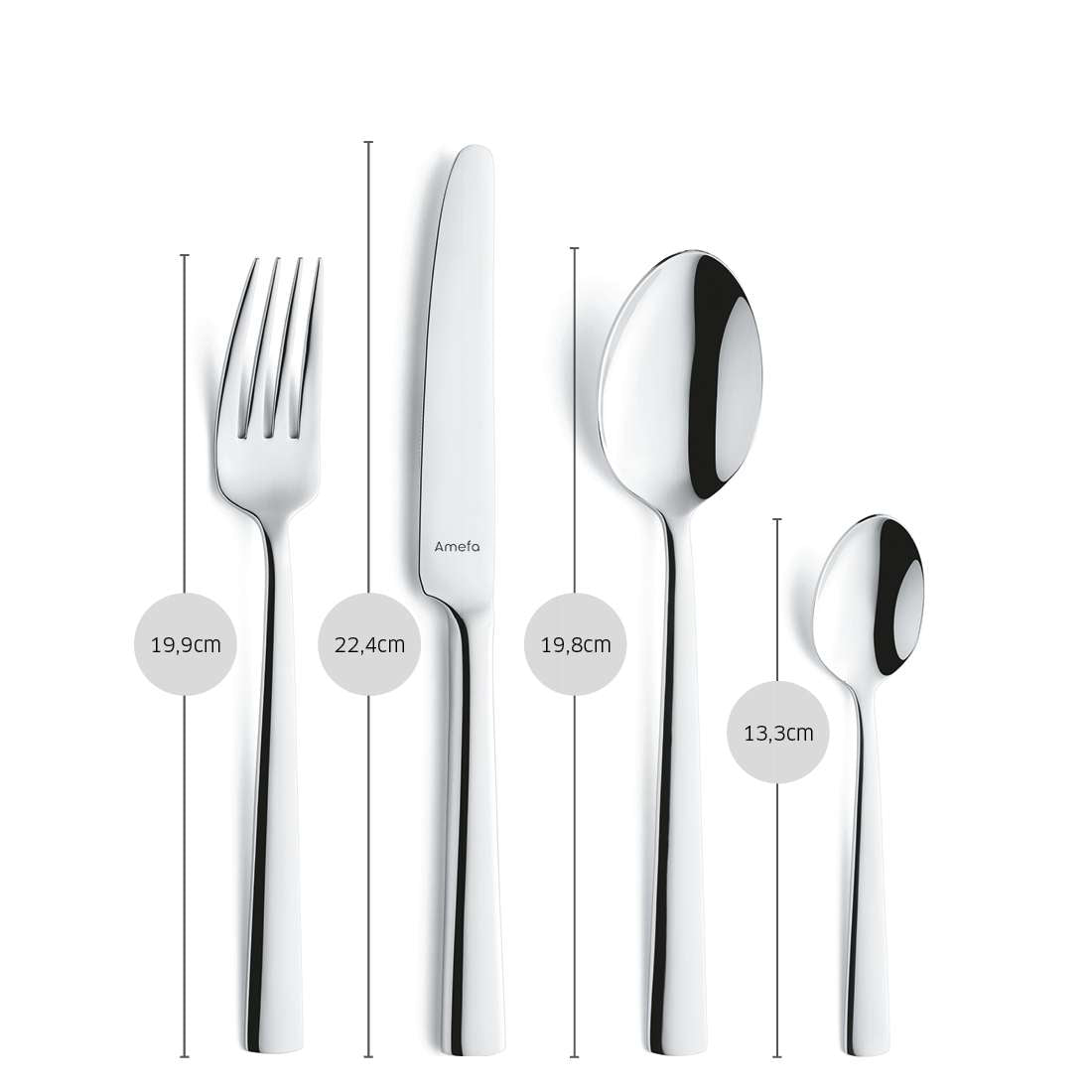 MODERNO cutlery set 16-piece