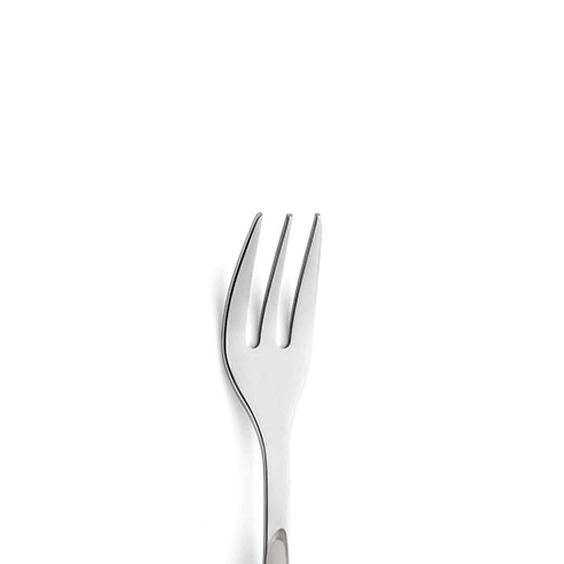 PRISMA cake fork set 6-piece light grey