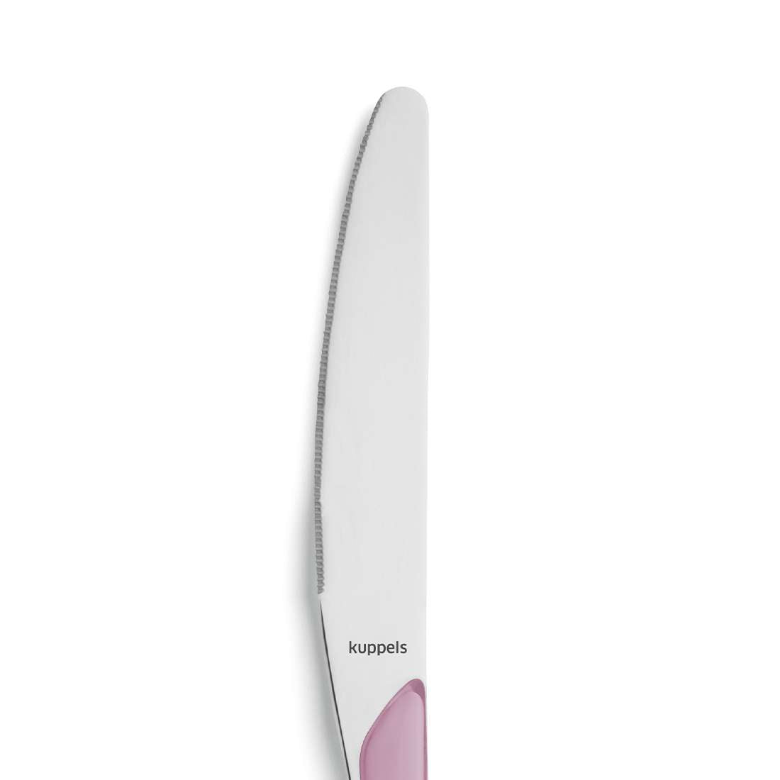 PRISMA dinner knife full handle old pink