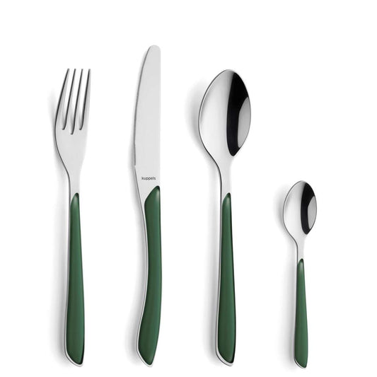 PRISMA cutlery set 24-piece fir green