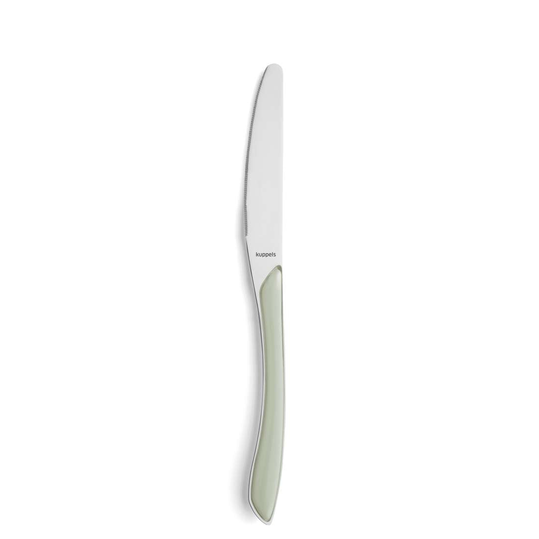 PRISMA dinner knife full handle sage green