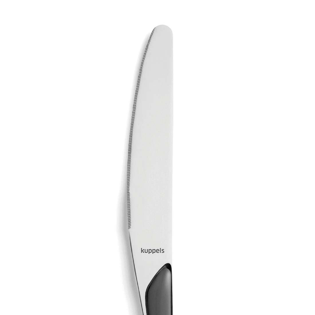 PRISMA dinner knife full handle slate grey