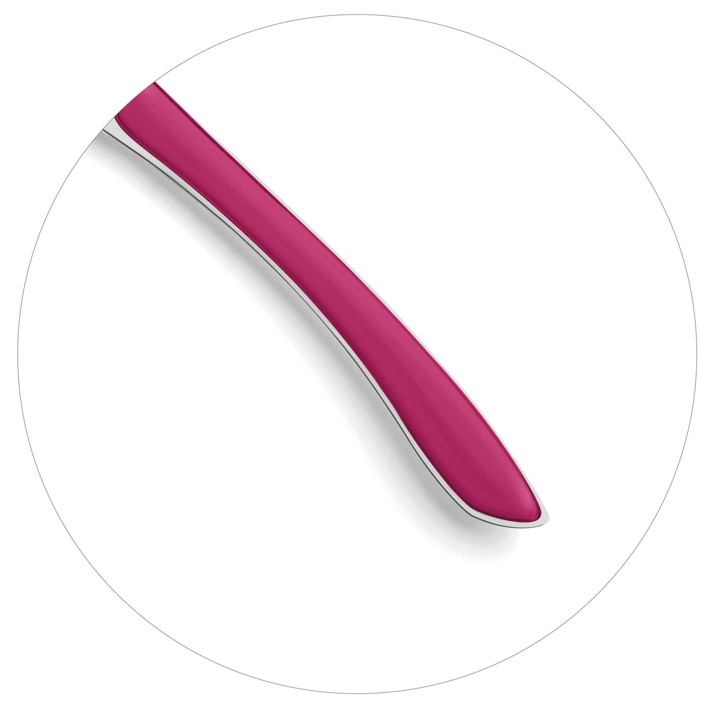 PRISMA Menügabel himbeerrot