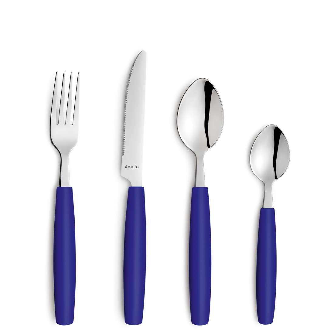 VALOA cutlery set 16 pieces royal blue