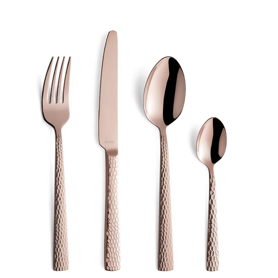 FELICITY cutlery set 24-piece PVD rose