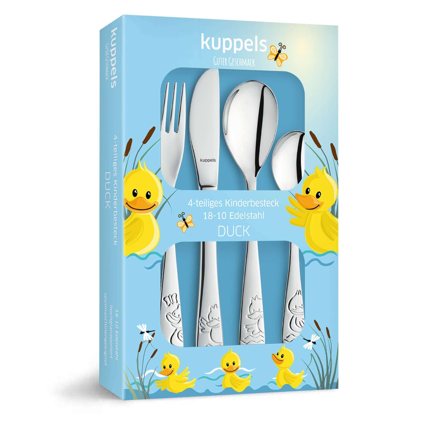 DUCK Kinderbesteck Set 4-teilig - Bestecke.de