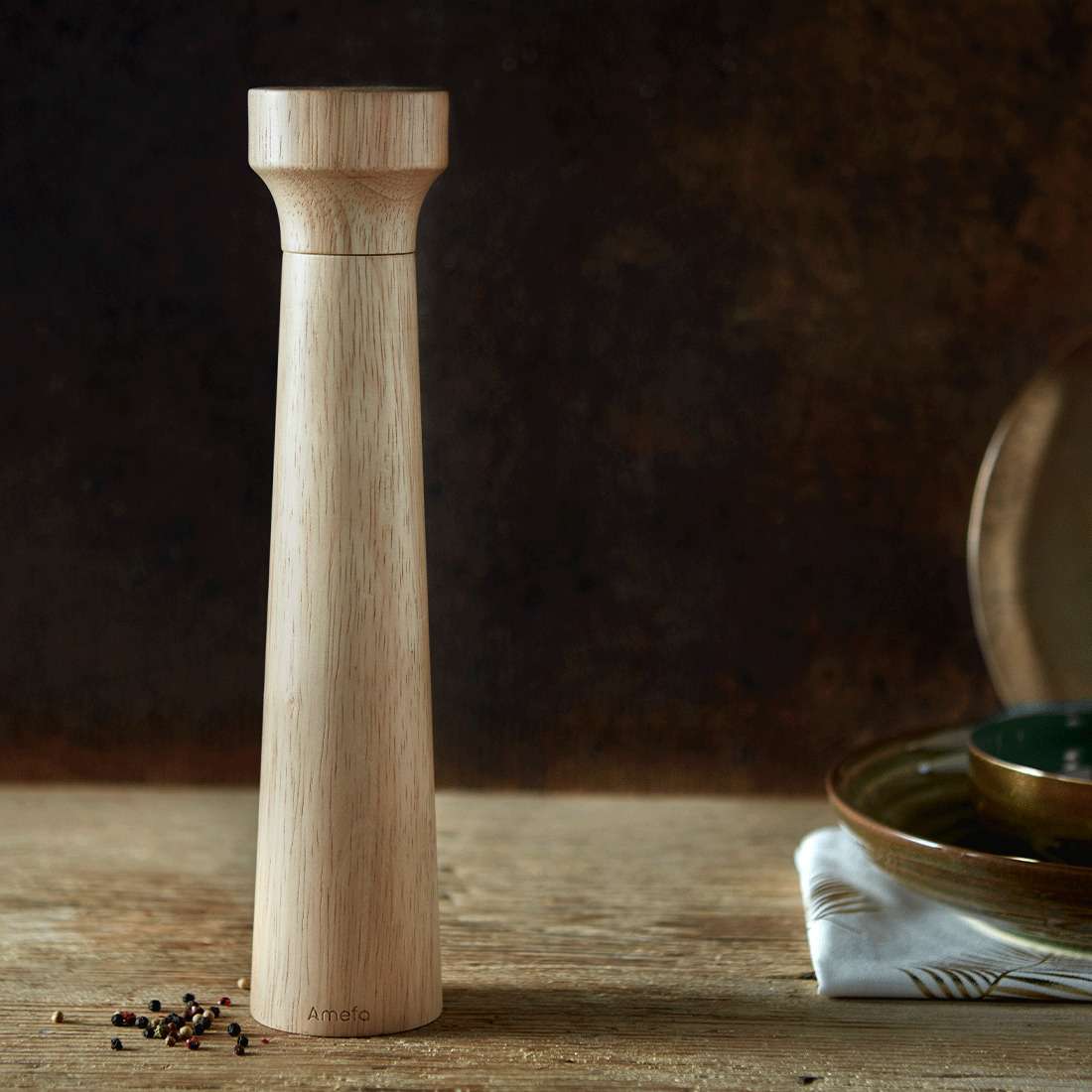 MODERN WOOD salt/pepper mill wood