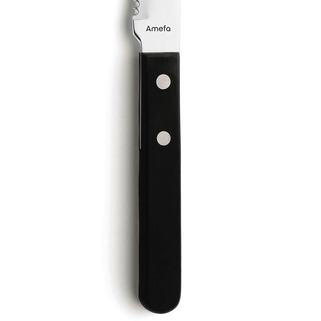 PIZZA Steakmesser Set 6-teilig schwarz