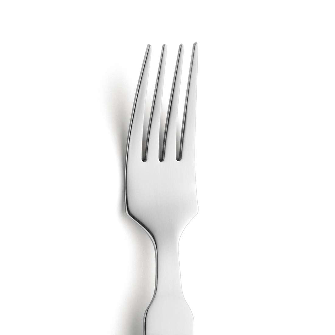 PIZZA steak fork set 6-piece black