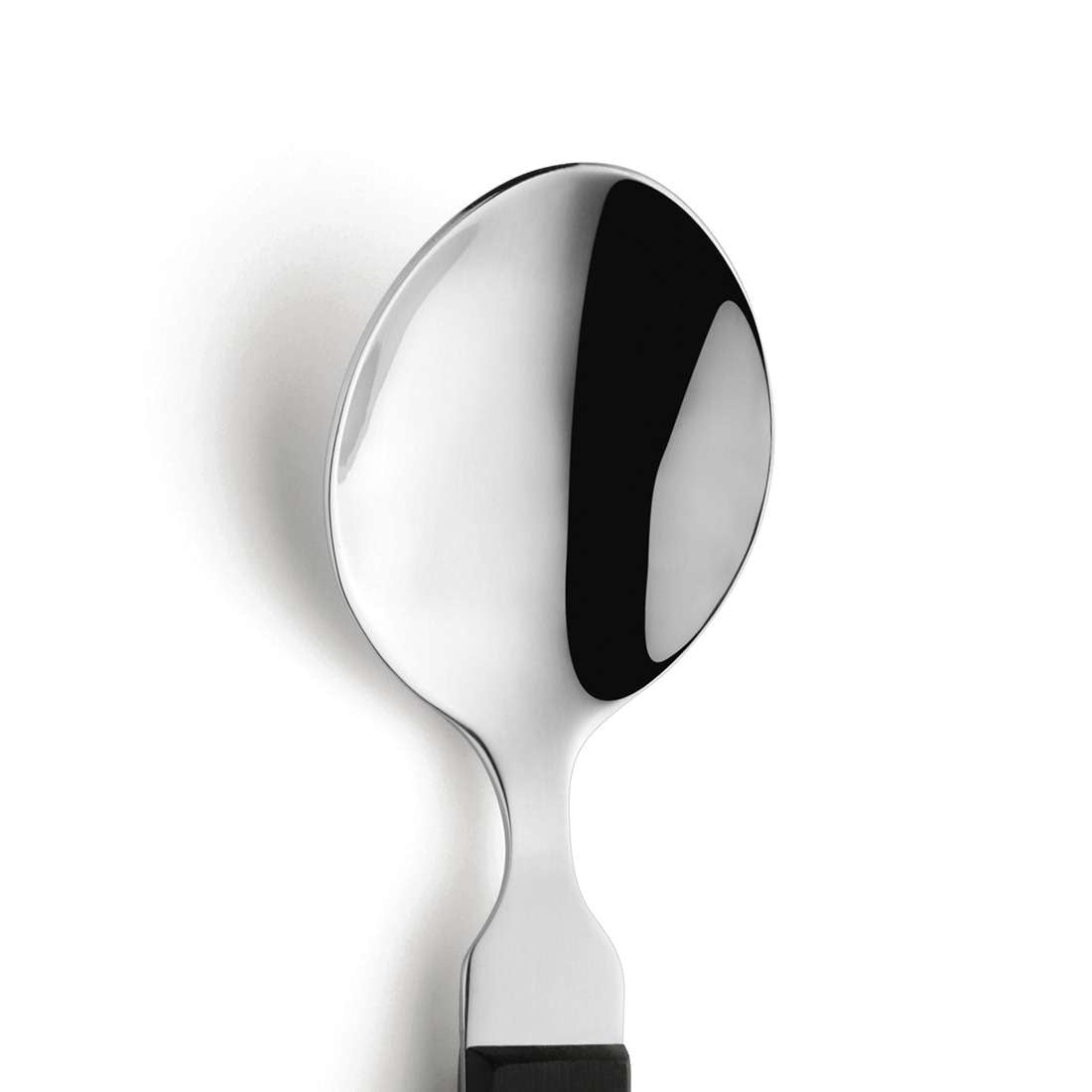 PIZZA menu spoon set 6-piece black