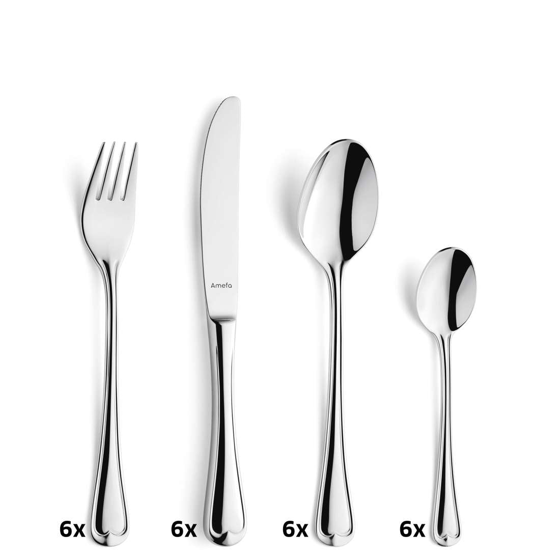 ELEGANCE cutlery set 24-piece