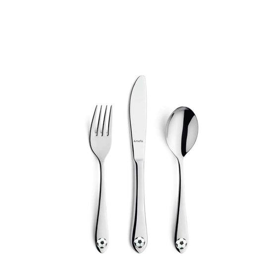 VIENNA (+ FOOTIE AND PRINCESS) children's cutlery set, 3 pieces