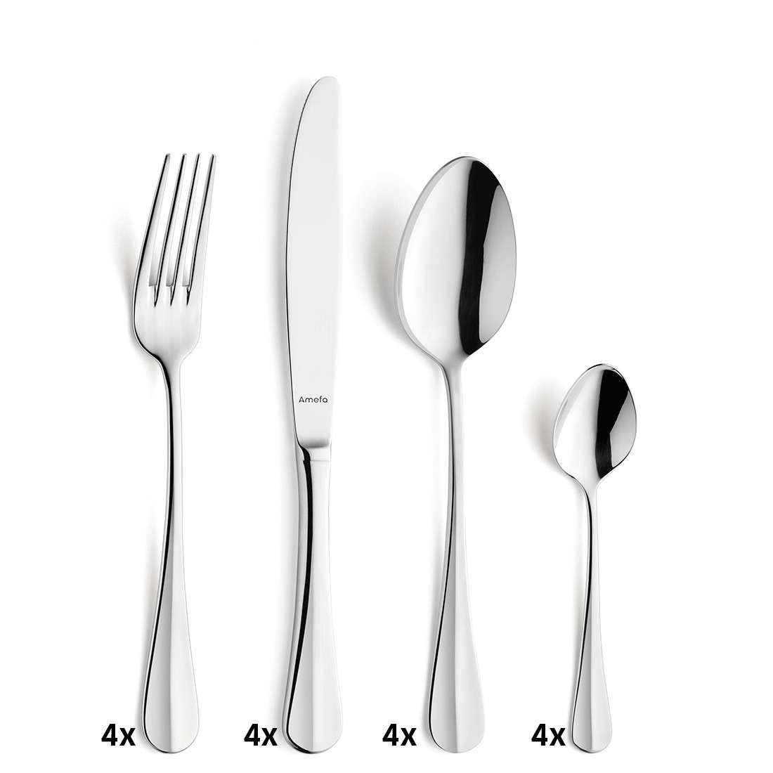 BAGUETTE cutlery set 16-piece