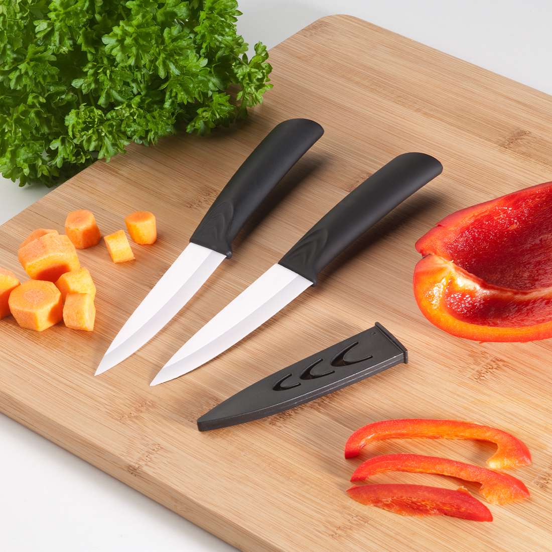 CERAMIC all-purpose knife set, 2 pieces
