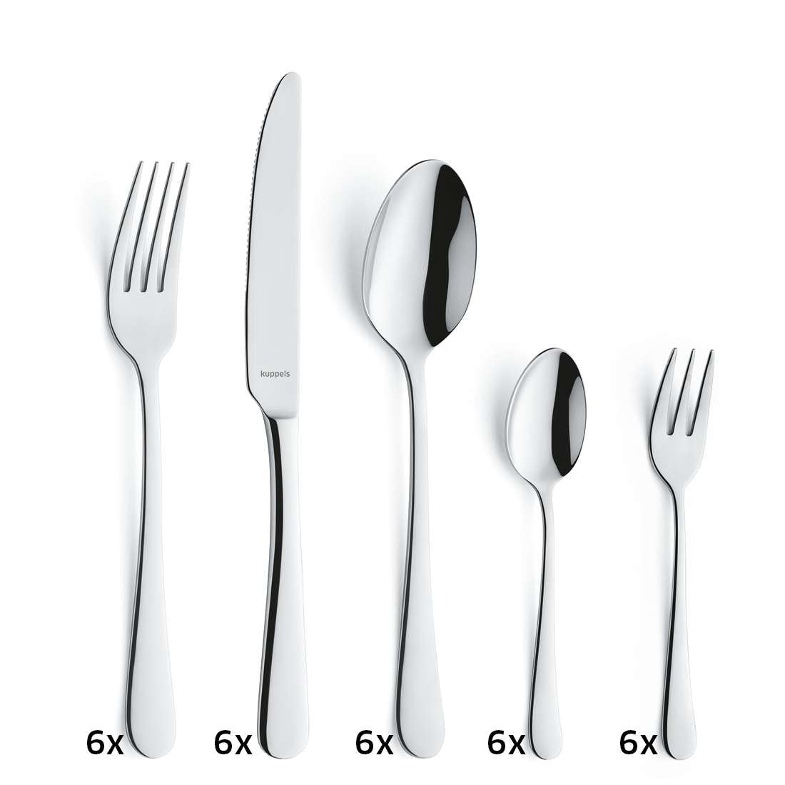 DELIA Besteckset 30-teilig