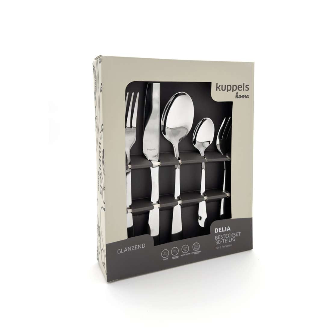 DELIA Besteckset 30-teilig
