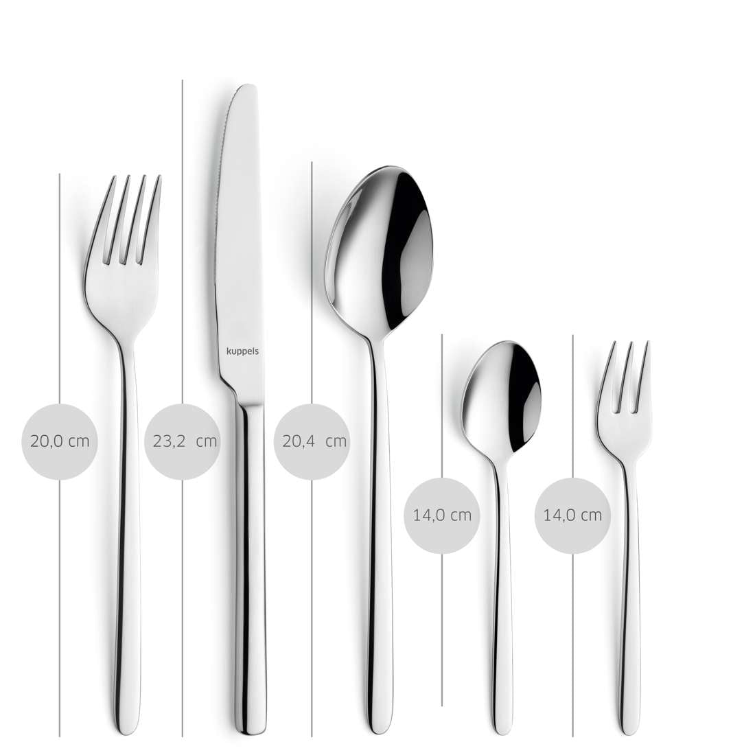 CUTE cutlery set 30-piece