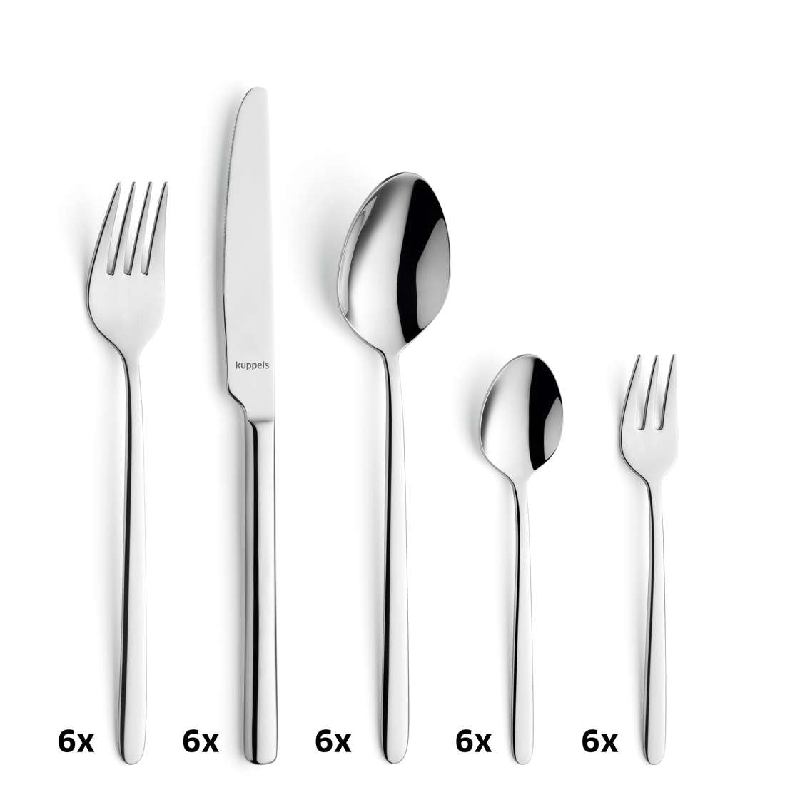 CUTE cutlery set 30-piece