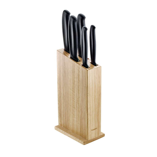 BASIC knife block 5-piece