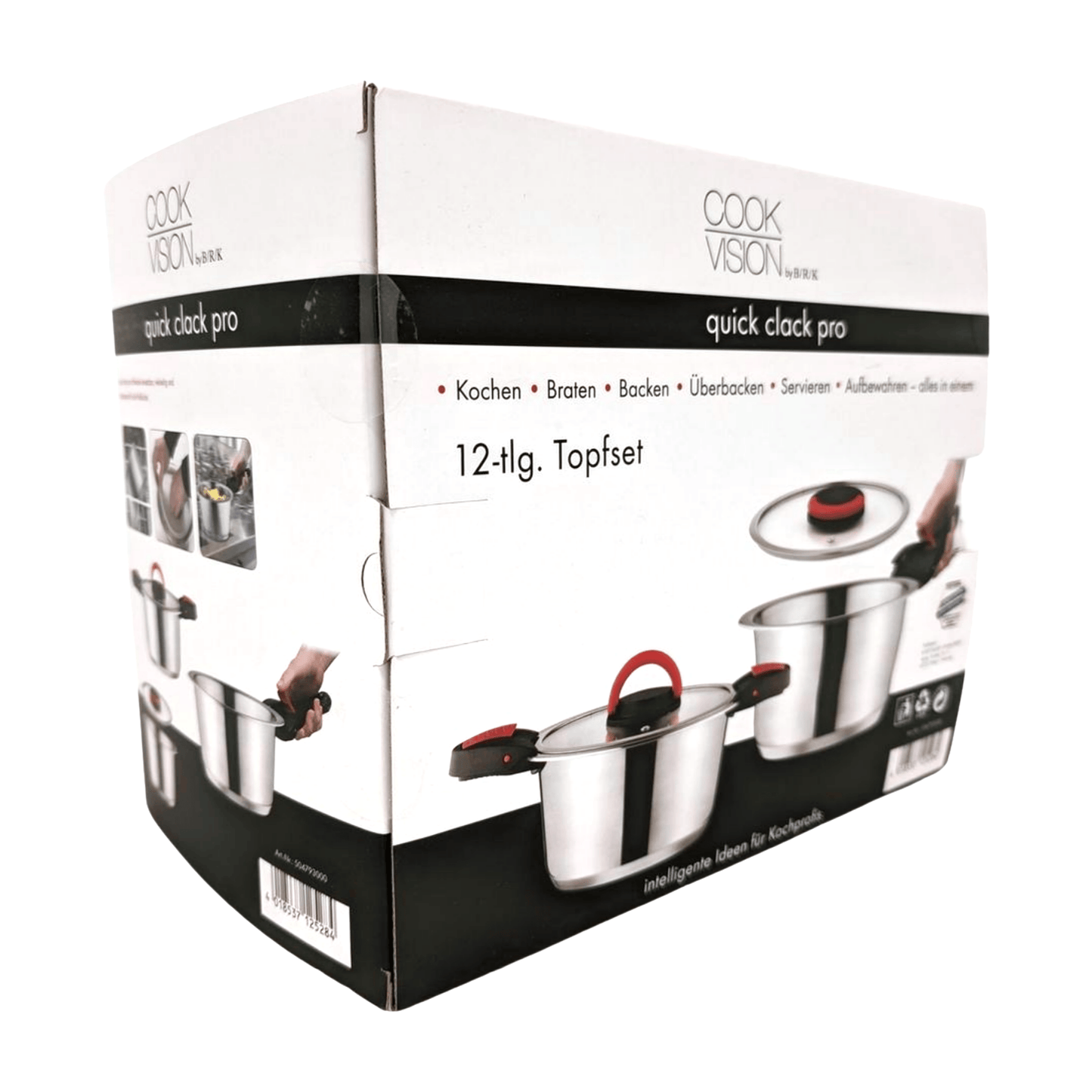 QUICK CLACK PRO Topfset 12-teilig - Bestecke.de