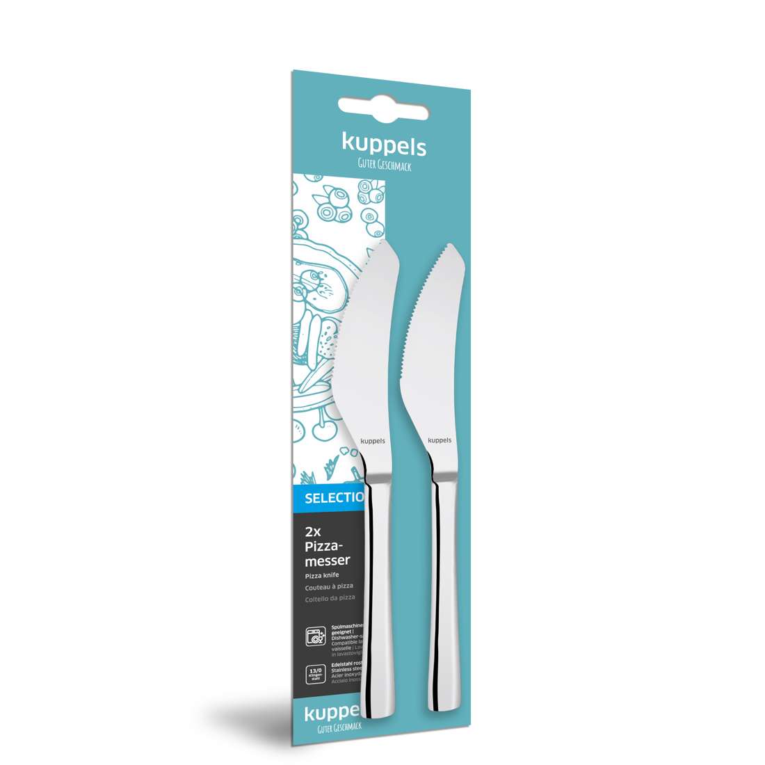 SELECTION Pizzamesser Set 2-teilig