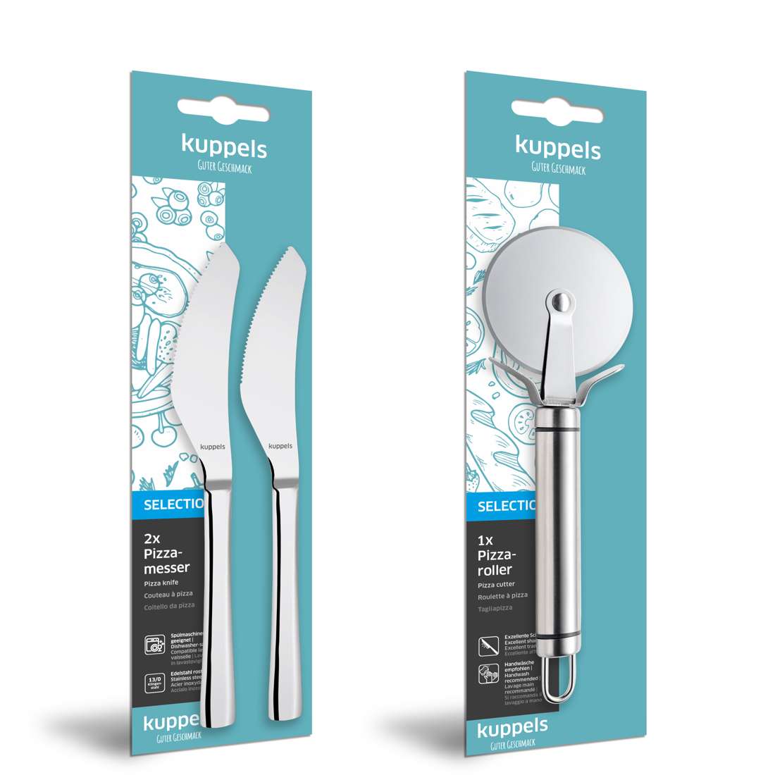 SELECTION pizza cutter 3-piece