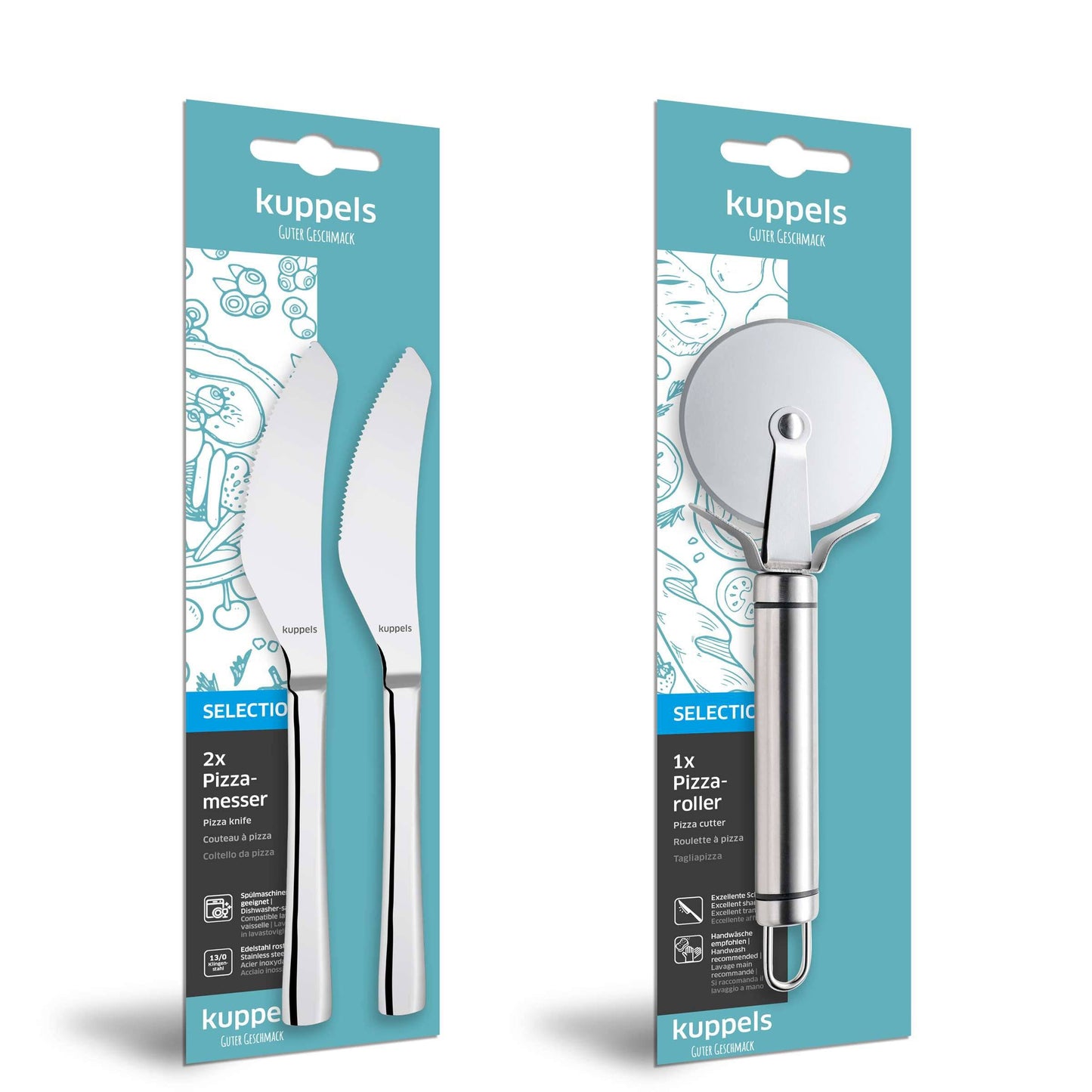 SELECTION Pizzaschneider 3-teilig - Bestecke.de