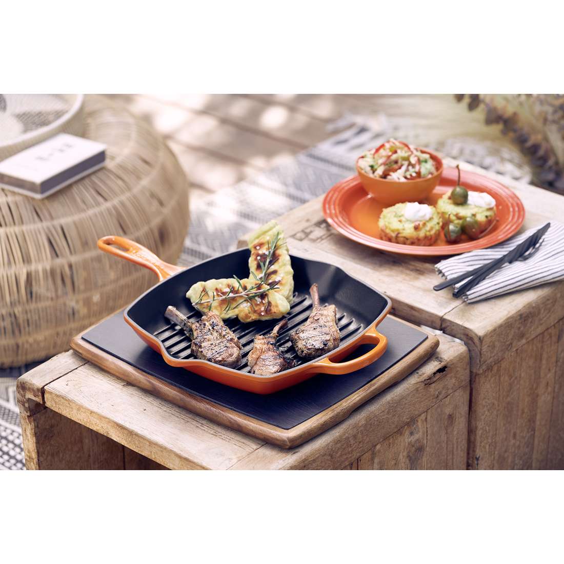 Signature Grill Pan 26 cm, square