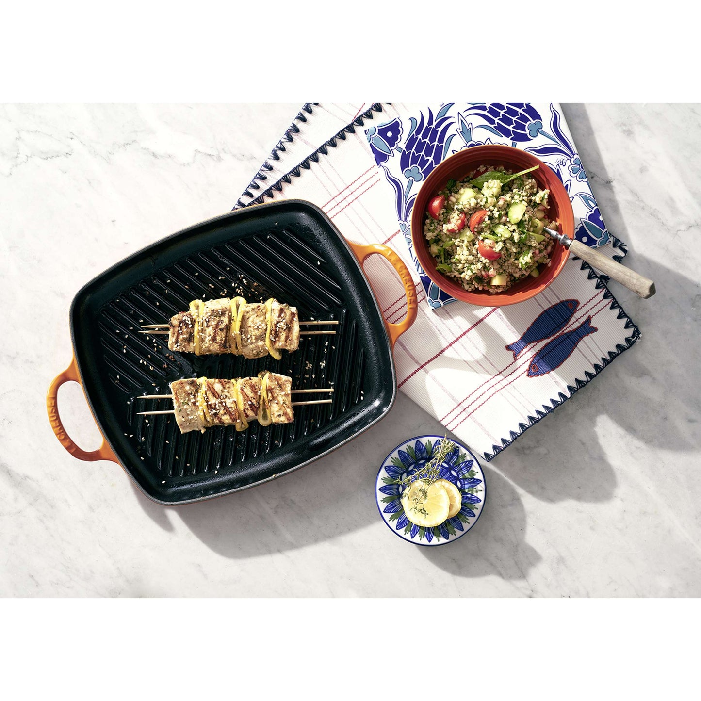 Grillplatte rechteckig 30 cm, rechteckig - Bestecke.de