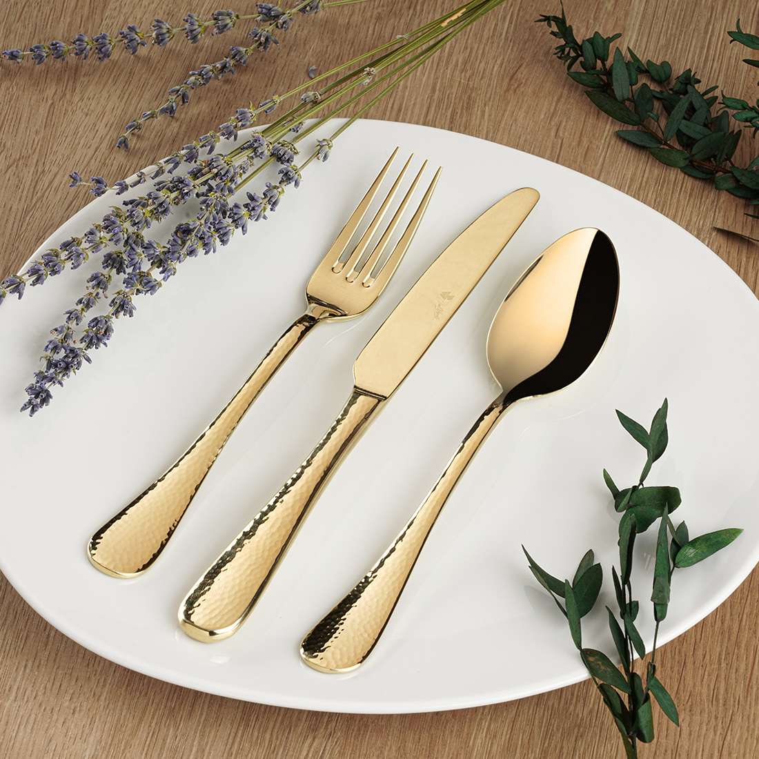 MONDO Besteckset 30-teilig PVD champagner