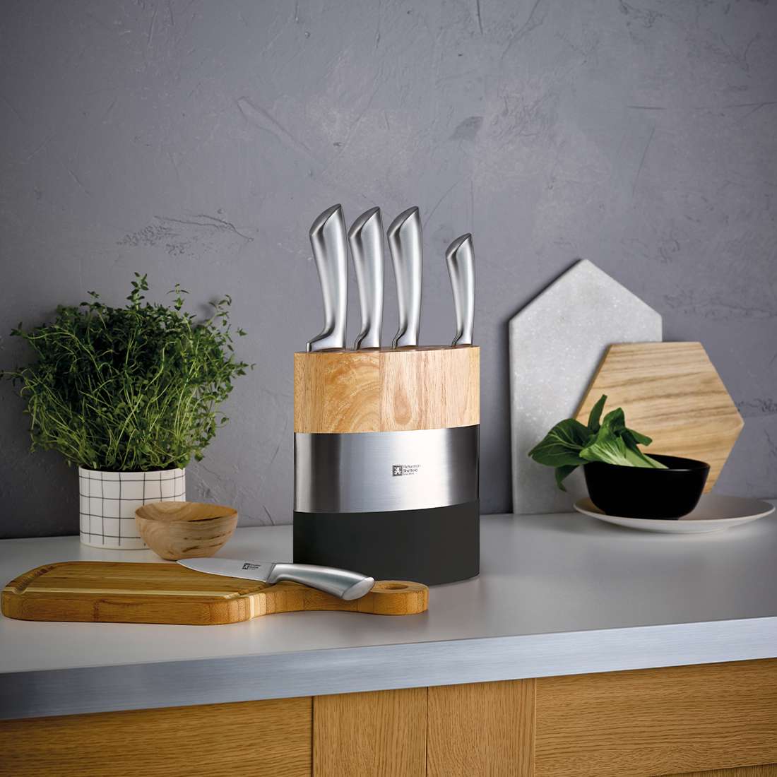 FUSION knife block 5-piece