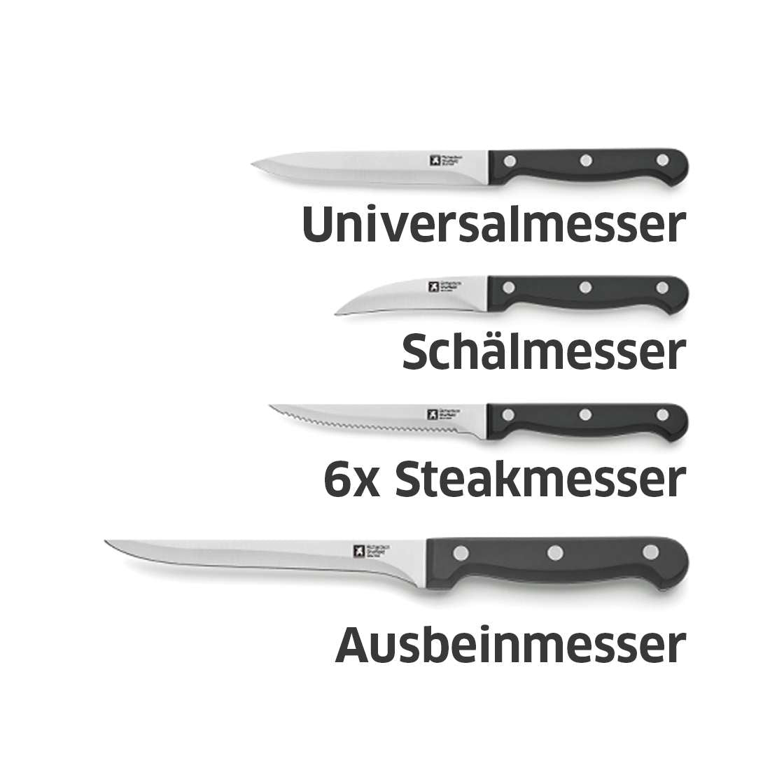 ARTISAN Messerblock 15-teilig