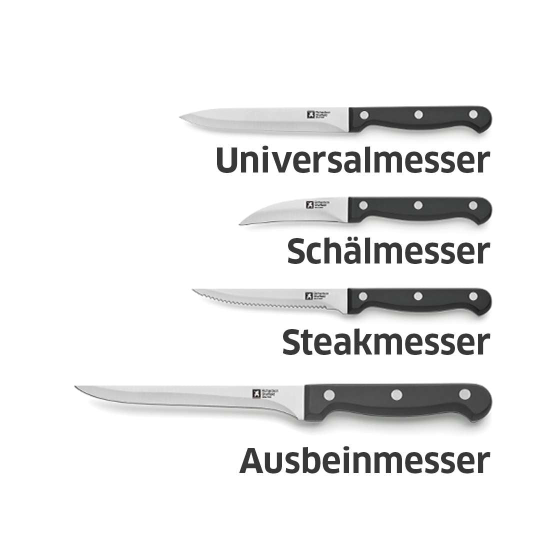 ARTISAN Messerblock 9-teilig