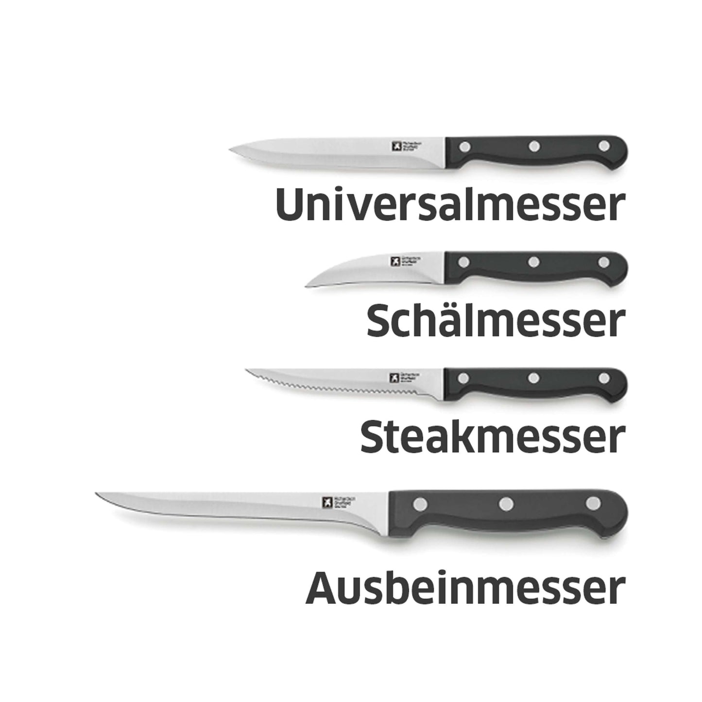 ARTISAN knife block 9-piece