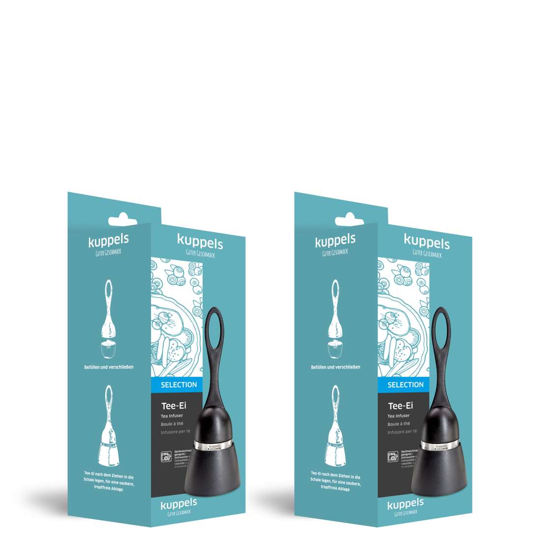 TEA TIME tea infuser 2-piece