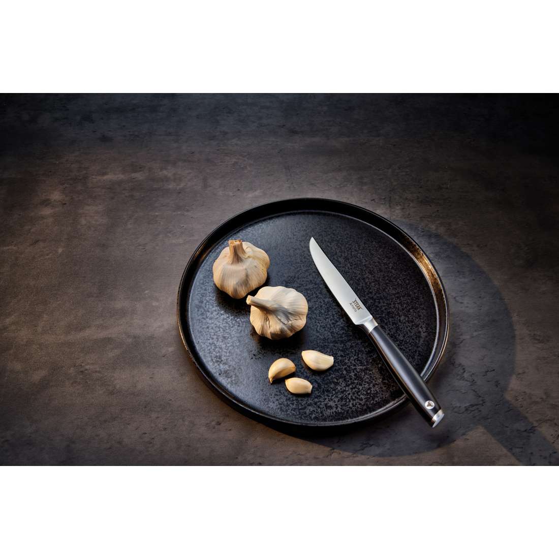 TENDERLOIN Steakmesser Set 2-teilig schwarz