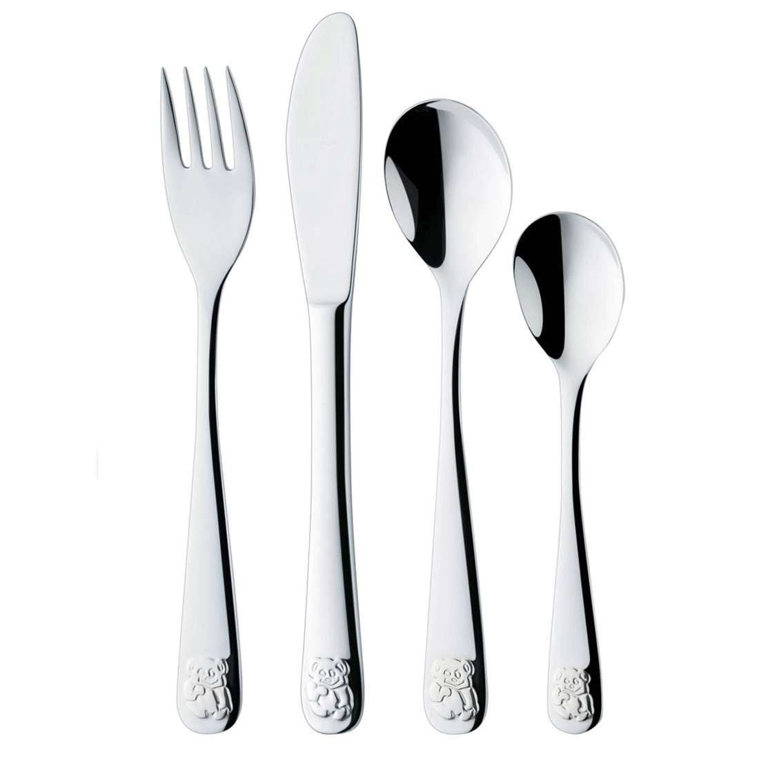 PANDA children's cutlery set 4-piece