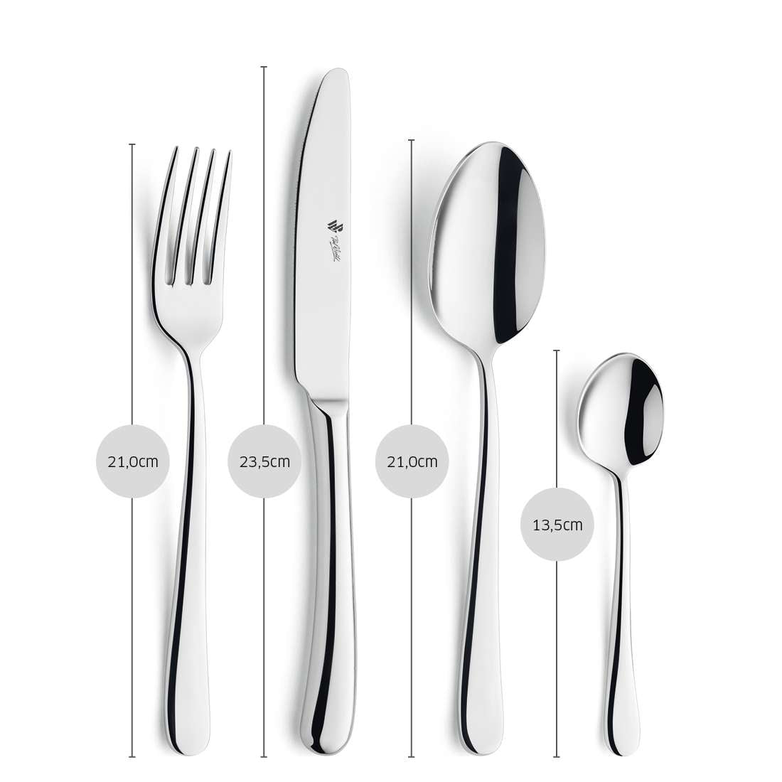 BLUES cutlery set 24-piece