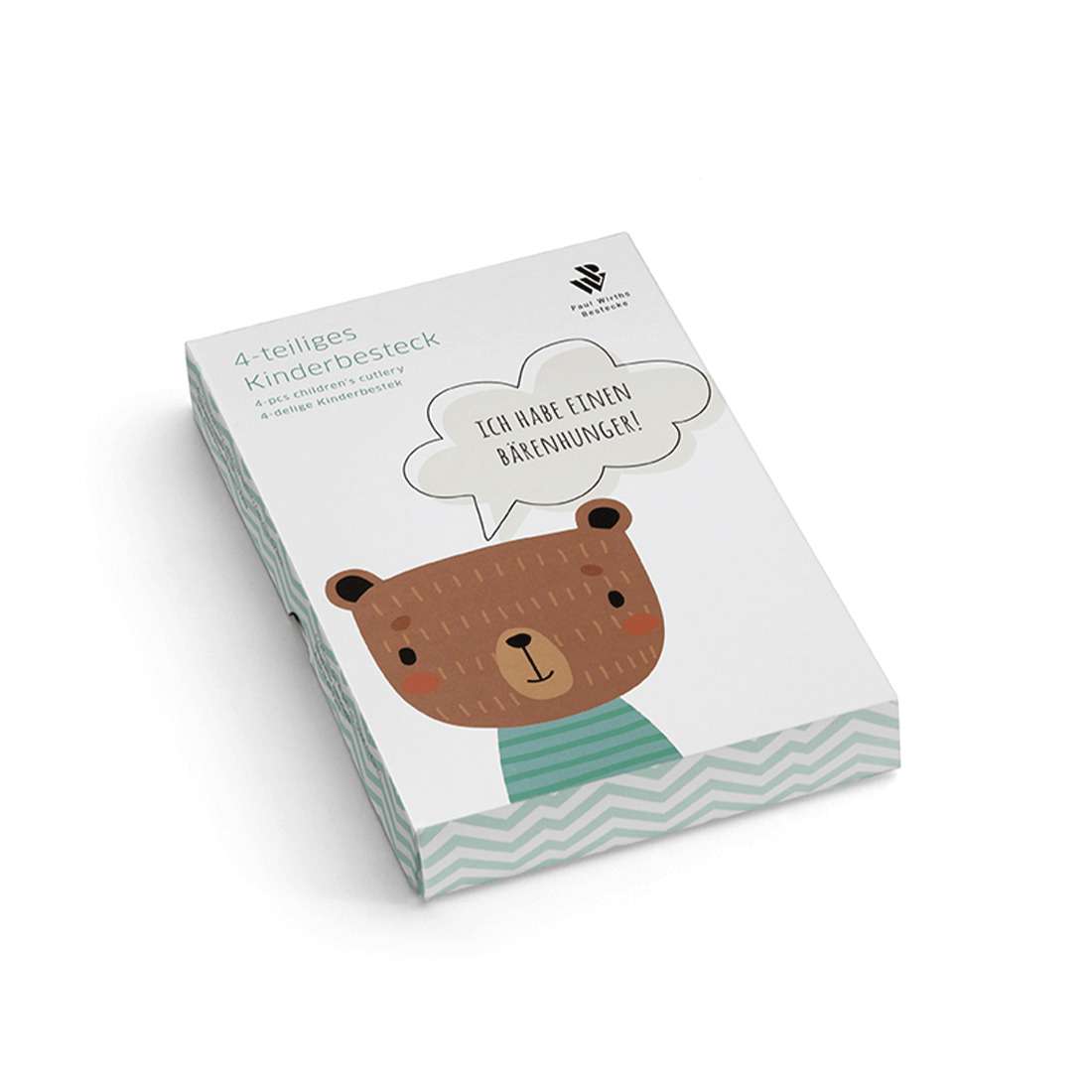 CHIPPENDALE Kinderbesteck Set 4-teilig