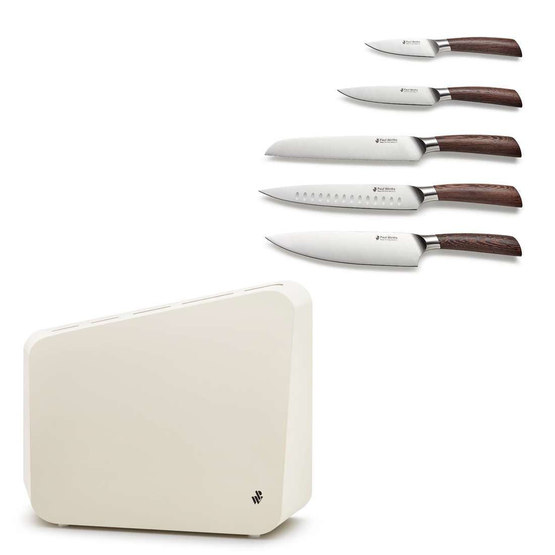 BLAZE knife block 5-piece