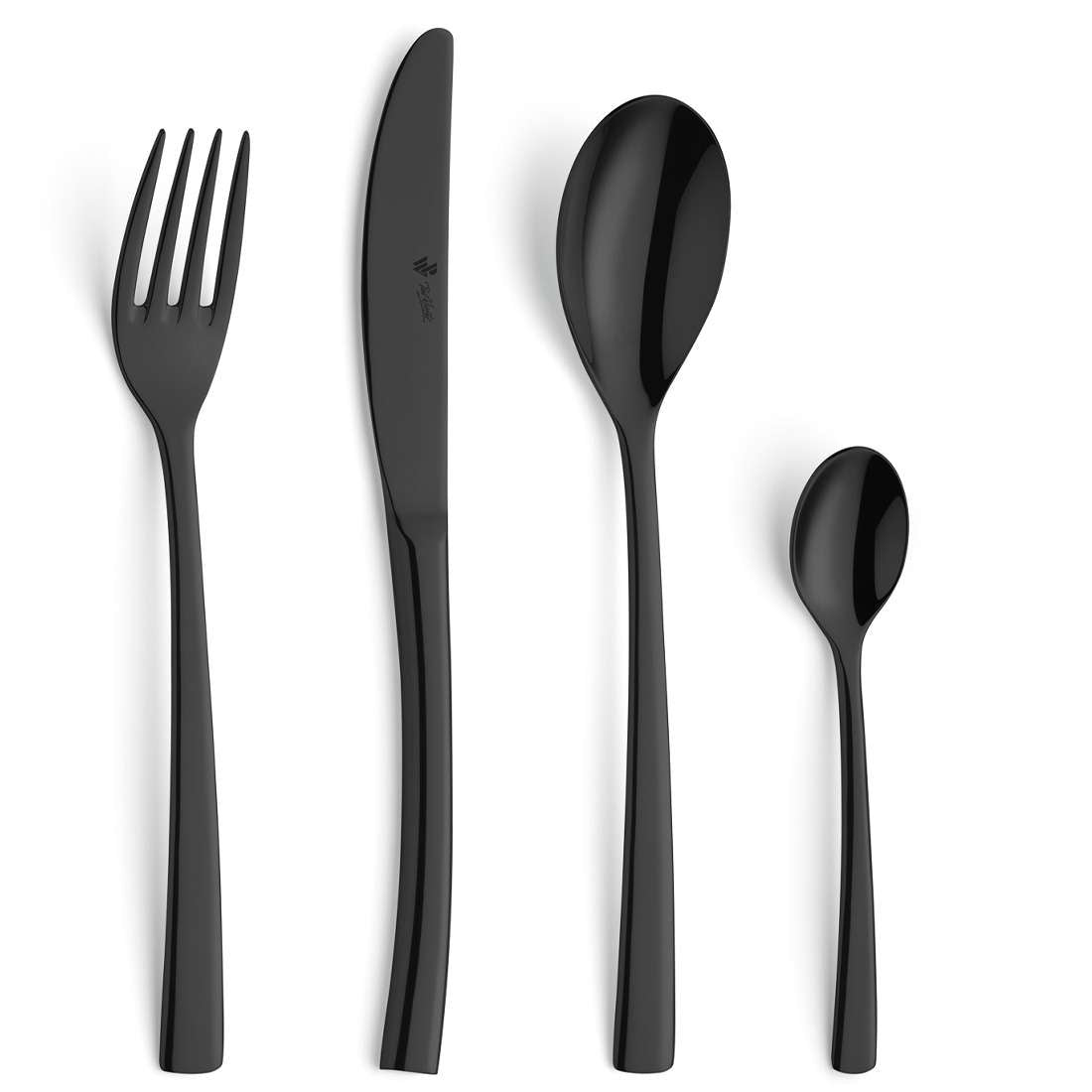 SWING cutlery set 24-piece PVD black