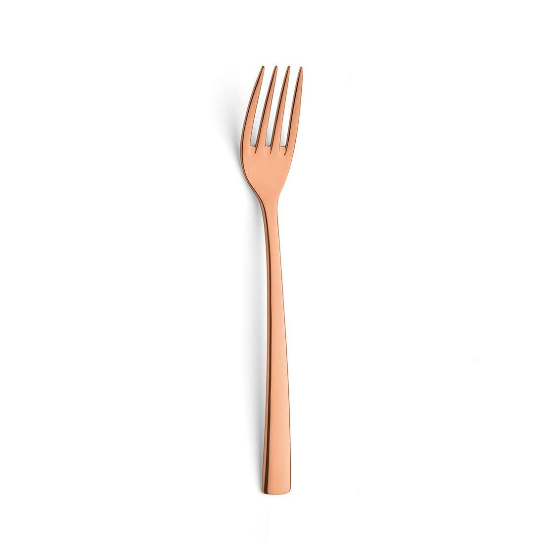 SWING dinner fork PVD copper